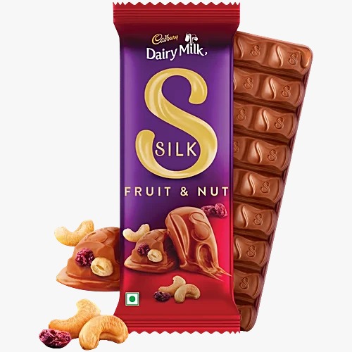 Cadbury Dairy Milk Silk Fruit & Nut Chocolate Bar, 129 g